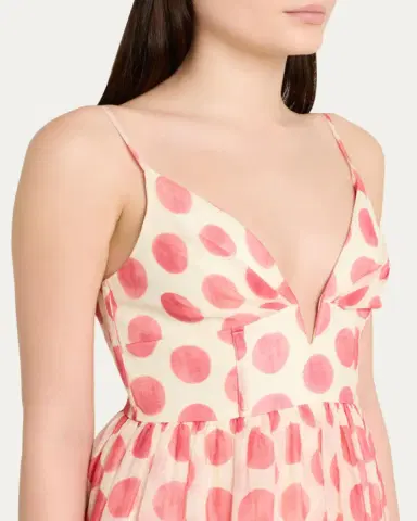 Cara Cara Pero Printed Sleeveless Midi Dress | Thumbnail 5 Cara Cara Pero Printed Sleeveless Midi Dress | Thumbnail 5