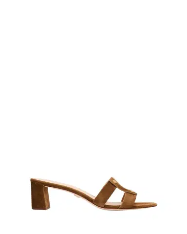 Veronica Beard 55mm Via Suede Block-Heel Sandals | Thumbnail 1 Veronica Beard 55mm Via Suede Block-Heel Sandals | Thumbnail 1