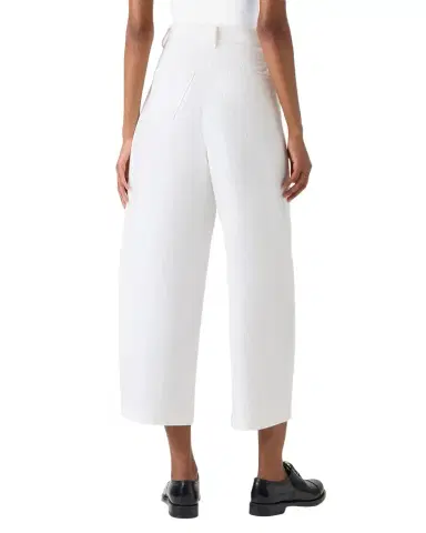 Akris punto High-Rise Barrel-Leg Ankle Pants | Thumbnail 1 Akris punto High-Rise Barrel-Leg Ankle Pants | Thumbnail 1