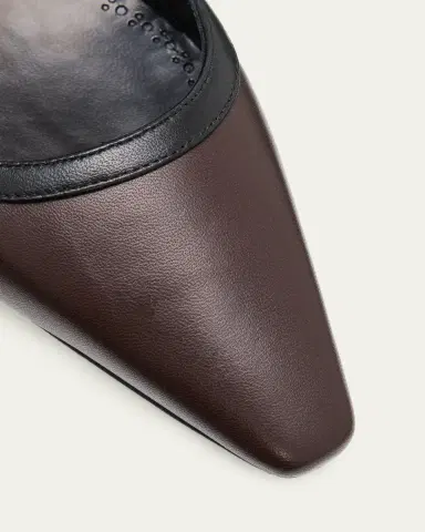 Manolo Blahnik Filotas Leather Ballerina Flats | Thumbnail 3