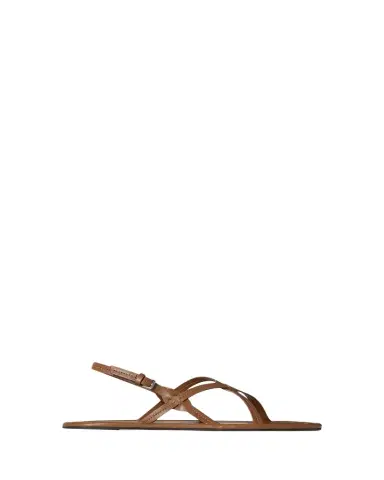 The Row Malick Strappy Leather Sandals | Thumbnail 1