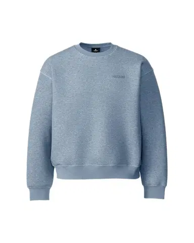 Mackage Men's Julian Double-Face Jersey Silicone-Logo Crewneck Sweater | Thumbnail 1 Mackage Men's Julian Double-Face Jersey Silicone-Logo Crewneck Sweater | Thumbnail 1