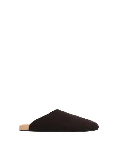 THE ROW Men's Hudson Suede Mules | Thumbnail 1