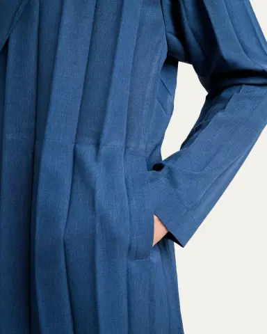 Homme Plissé Issey Miyake Men's Edge Ensemble Single-Breasted Pleated Jacket | Thumbnail 5 Homme Plissé Issey Miyake Men's Edge Ensemble Single-Breasted Pleated Jacket | Thumbnail 5