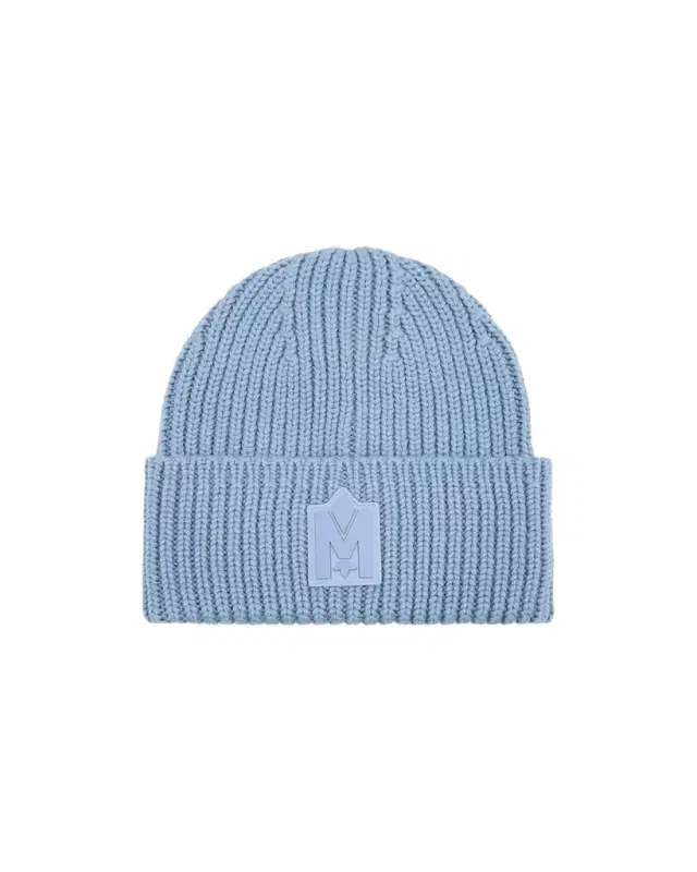Mackage Men's M-Logo Patch Beanie Hat