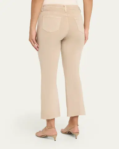 L'Agence Kendra High-Rise Crop Flare Jeans | Thumbnail 3 L'Agence Kendra High-Rise Crop Flare Jeans | Thumbnail 3