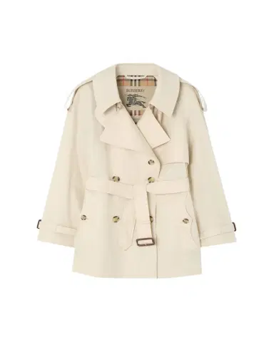 Burberry Fitzrovia Tropical Gabardine Short Trench Coat | Thumbnail 1 Burberry Fitzrovia Tropical Gabardine Short Trench Coat | Thumbnail 1