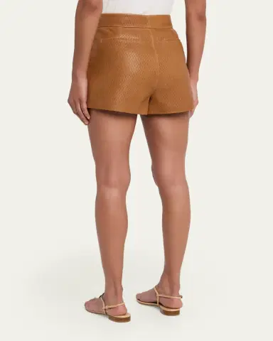 Frame The Leather Boy Shorts | Thumbnail 3 Frame The Leather Boy Shorts | Thumbnail 3