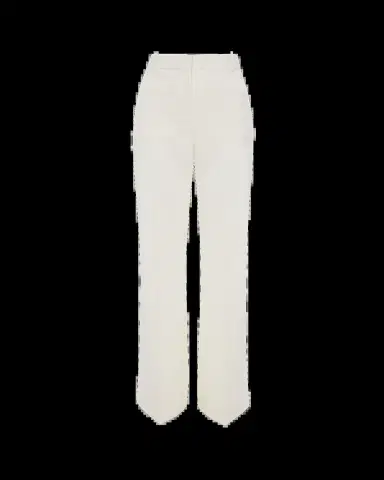 Victoria Beckham Alina Patch-Pocket Wide-Leg Trousers | Thumbnail 2