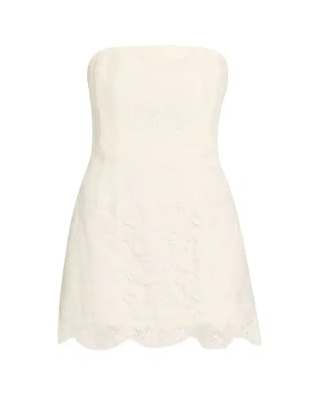 A.L.C. Eliana Strapless Lace Mini Dress