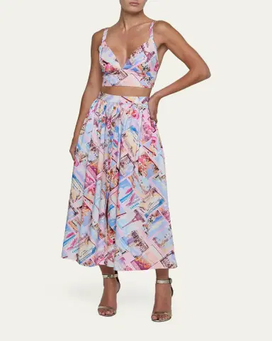 L'Agence Seina Pocket Midi Skirt | Thumbnail 2 L'Agence Seina Pocket Midi Skirt | Thumbnail 2