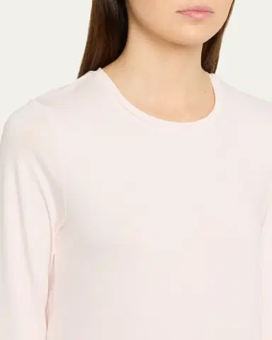 MAJESTIC FILATURES Soft Touch Long-Sleeve Crewneck T-Shirt | Thumbnail 5 MAJESTIC FILATURES Soft Touch Long-Sleeve Crewneck T-Shirt | Thumbnail 5