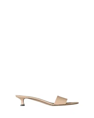 The Row 40mm Combo Leather Slide Sandals | Thumbnail 1 The Row 40mm Combo Leather Slide Sandals | Thumbnail 1