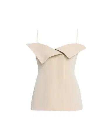 FFORME Eilwen Tailored Linen-Blend Sleeveless Top | Thumbnail 1 FFORME Eilwen Tailored Linen-Blend Sleeveless Top | Thumbnail 1