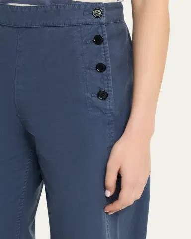 Nili Lotan Reed Wide-Leg Sailor Pants | Thumbnail 5 Nili Lotan Reed Wide-Leg Sailor Pants | Thumbnail 5