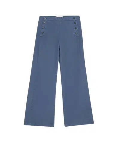Nili Lotan Reed Wide-Leg Sailor Pants | Thumbnail 1 Nili Lotan Reed Wide-Leg Sailor Pants | Thumbnail 1