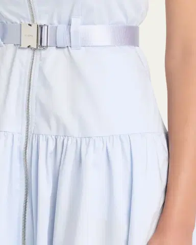 L'Agence Rima Belted Midi Dress | Thumbnail 5 L'Agence Rima Belted Midi Dress | Thumbnail 5
