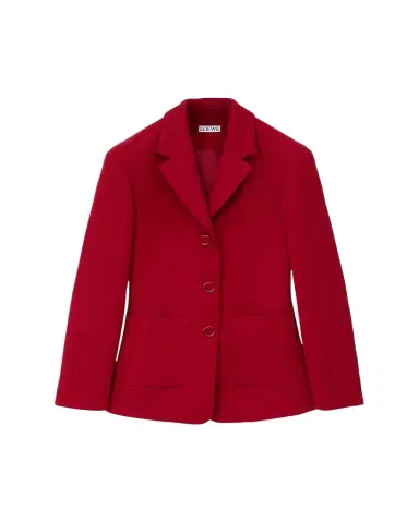Loewe Wool-Blend Single-Breasted Jacket | Thumbnail 1 Loewe Wool-Blend Single-Breasted Jacket | Thumbnail 1
