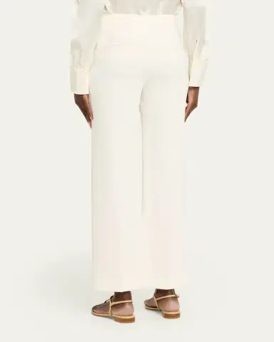 Veronica Beard Carys Cropped Straight-Leg Pants | Thumbnail 3