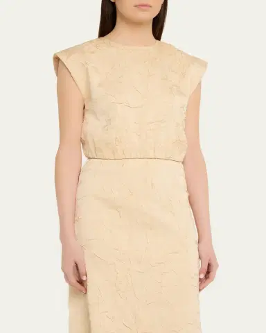 Ulla Johnson Gisella Satin Crop Top | Thumbnail 4 Ulla Johnson Gisella Satin Crop Top | Thumbnail 4