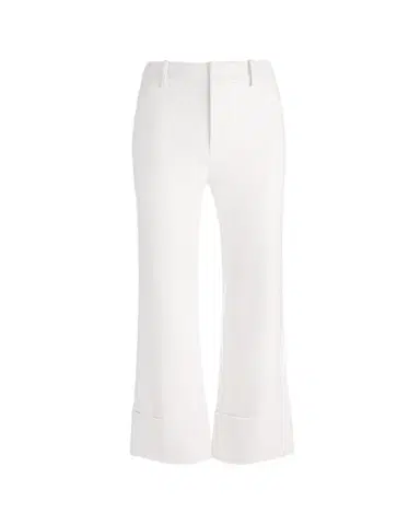 Alice + Olivia Alexander Vegan Leather Cuffed Pants | Thumbnail 1 Alice + Olivia Alexander Vegan Leather Cuffed Pants | Thumbnail 1