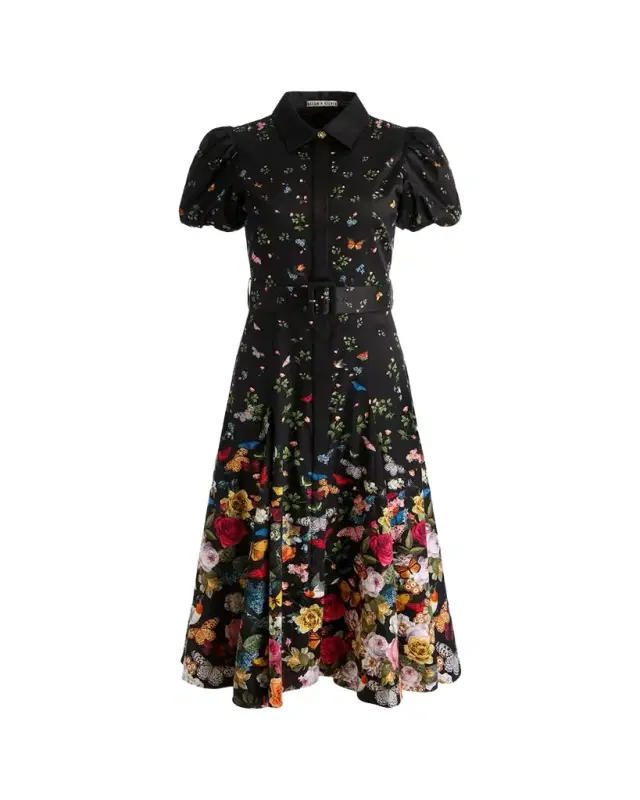 Henrietta Belted Midi Dress
