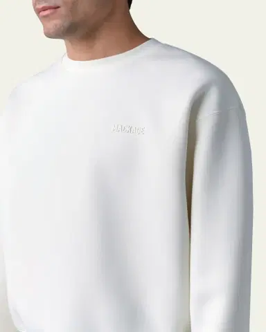 Mackage Men's Julian Jersey Crewneck Sweater | Thumbnail 5 Mackage Men's Julian Jersey Crewneck Sweater | Thumbnail 5