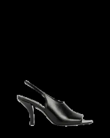 TOTEME Contour Naplack Leather Slingback Pumps | Thumbnail 2