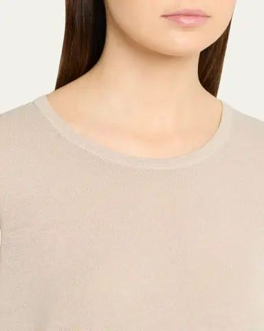 MAJESTIC FILATURES Machine Washable Cashmere Crewneck T-Shirt | Thumbnail 9 MAJESTIC FILATURES Machine Washable Cashmere Crewneck T-Shirt | Thumbnail 9