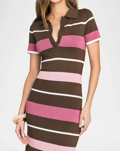 SEROYA Sam Striped Knit Maxi Dress | Thumbnail 4 SEROYA Sam Striped Knit Maxi Dress | Thumbnail 4