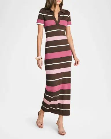 SEROYA Sam Striped Knit Maxi Dress | Thumbnail 5 SEROYA Sam Striped Knit Maxi Dress | Thumbnail 5