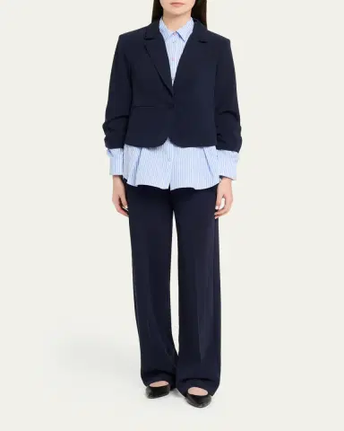 Cinq à Sept Aron Double-Waistband Pants | Thumbnail 2 Cinq à Sept Aron Double-Waistband Pants | Thumbnail 2