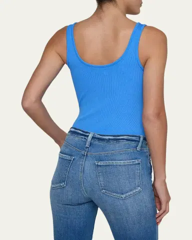 L'Agence Nica Scoop-Neck Tank Bodysuit | Thumbnail 7