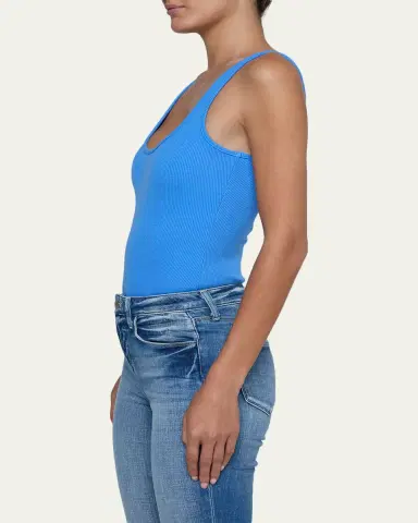 L'Agence Nica Scoop-Neck Tank Bodysuit | Thumbnail 9
