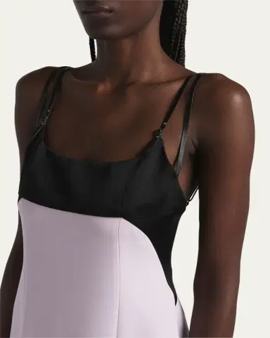 Tom Ford Strappy Silk Crepe Midi Dress | Thumbnail 5 Tom Ford Strappy Silk Crepe Midi Dress | Thumbnail 5