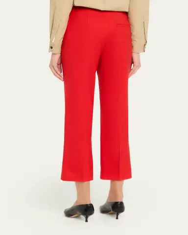 Maria McManus High-Rise Straight-Leg Crop Trousers | Thumbnail 3 Maria McManus High-Rise Straight-Leg Crop Trousers | Thumbnail 3