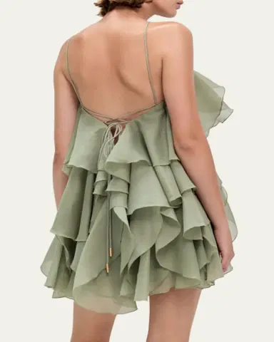 Aje Pandorea Layered Organza Mini Dress | Thumbnail 3