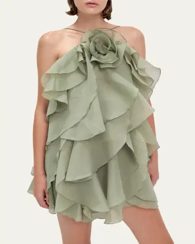 Aje Pandorea Layered Organza Mini Dress | Thumbnail 4