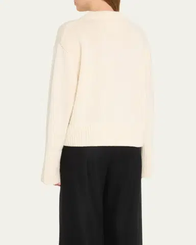 Lisa Yang Aletta V-Neck Cashmere Knit Sweater | Thumbnail 7 Lisa Yang Aletta V-Neck Cashmere Knit Sweater | Thumbnail 7