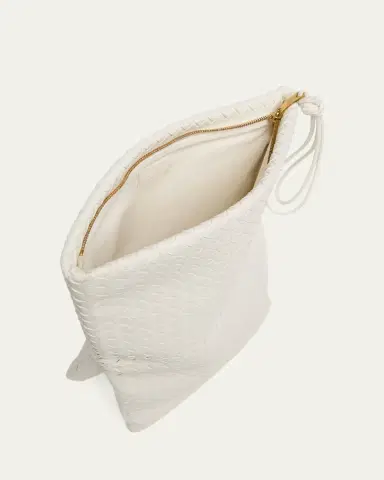 Bottega Veneta Folded Nappa Leather Clutch Bag | Thumbnail 4 Bottega Veneta Folded Nappa Leather Clutch Bag | Thumbnail 4