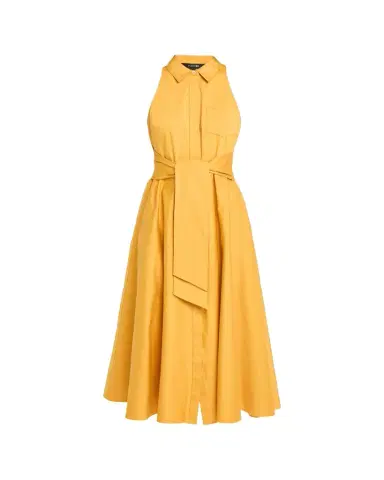 Toccin Chelsea Sleeveless Tie-Front Midi Shirtdress | Thumbnail 1 Toccin Chelsea Sleeveless Tie-Front Midi Shirtdress | Thumbnail 1