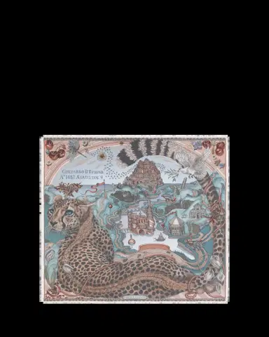 Sabina Savage The Celestial Steed Silk Twill Scarf | Thumbnail 2