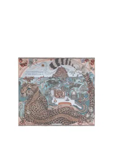 Sabina Savage The Celestial Steed Silk Twill Scarf | Thumbnail 1