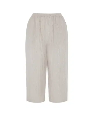Eskandar Metallic Linen Japanese Trousers | Thumbnail 1