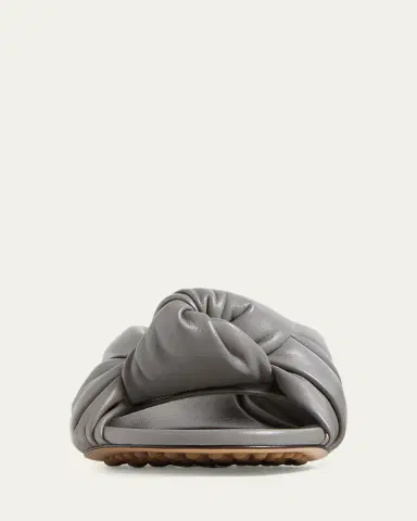 Bottega Veneta 35mm Cherry Knotted Leather Mule Sandals | Thumbnail 2