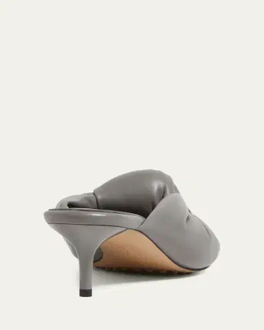 Bottega Veneta 35mm Cherry Knotted Leather Mule Sandals | Thumbnail 4