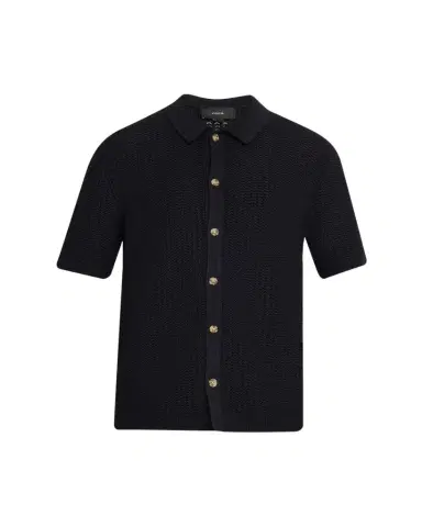 Vince Men's Crochet Button-Down Shirt | Thumbnail 1