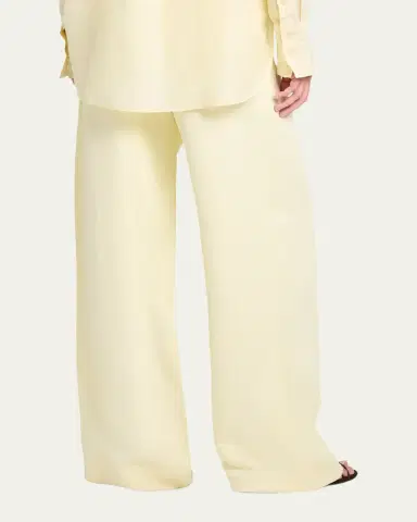 TWP Hudson St Pants in Coated Viscose Linen | Thumbnail 3 TWP Hudson St Pants in Coated Viscose Linen | Thumbnail 3
