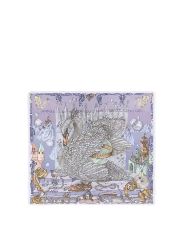 Sabina Savage The Celestial Steed Silk Twill Scarf