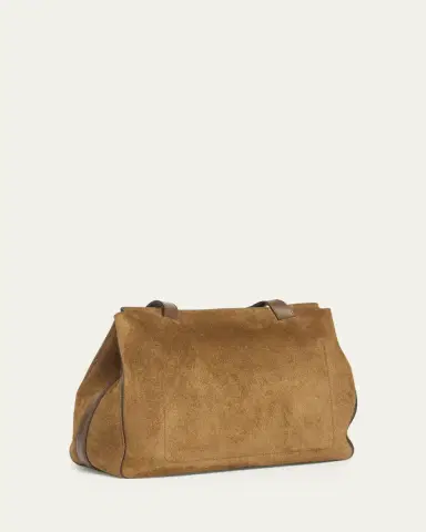 Tom Ford Smooth Suede Shoulder Bag | Thumbnail 3 Tom Ford Smooth Suede Shoulder Bag | Thumbnail 3